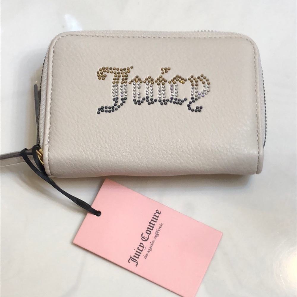 Juicy Couture Angel Breaking The Rules Medium Double ZA Wallet NWT